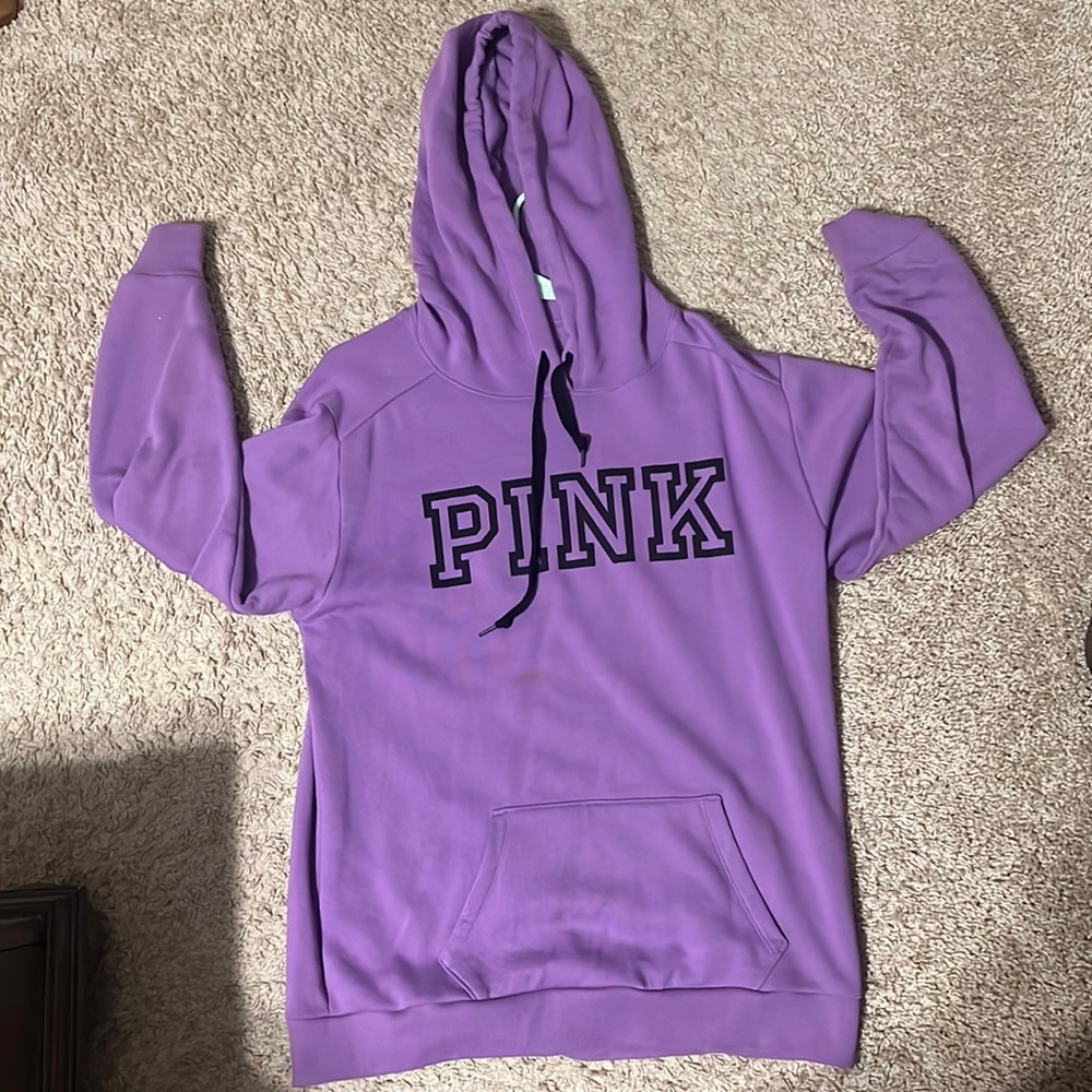 Pink hoodie